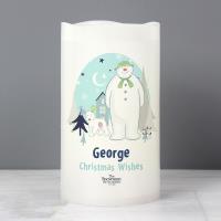 Personalised The Snowman and the Snowdog LED Candle Extra Image 1 Preview